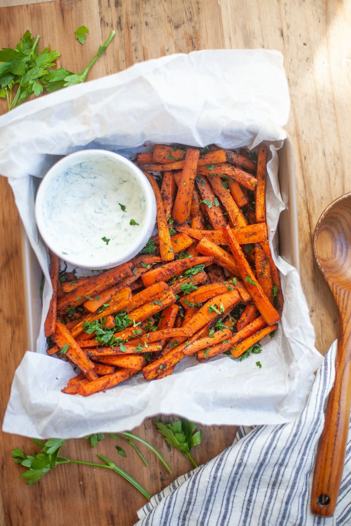 Seasoned French fries