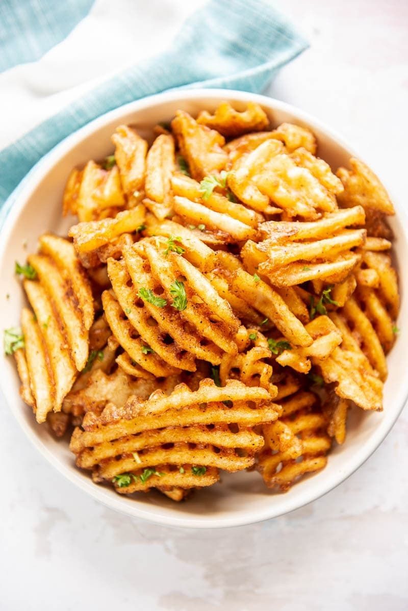 Waffle fries 